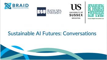 blue and green university logos