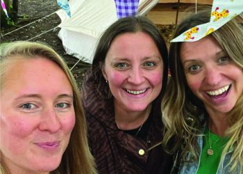 A picture of Alice Banfield + co-workers taken from the Wild Purpose website