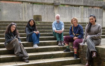 Elisa Leimgruber, Shakari Punnagar Selvan, Dr Simon Bowes, Paula Seidler and Nozi Abdul.