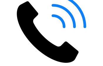 Graphic image of a telephone receiver