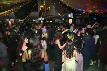 guests dancing on the dance floor