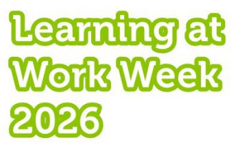 Green logo for Learning at Work Week