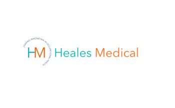 Heales Medical logo is the letters HM, surrounded in a circle with the words 'Leading Innovation in Occupational Health'