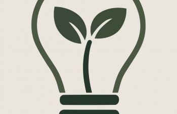 A graphic of a lightbulb