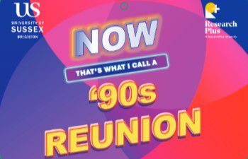 Text reads: Now that's what I call a '90s reunion