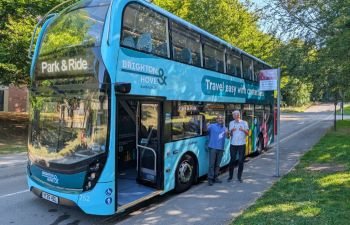 Park and ride bus