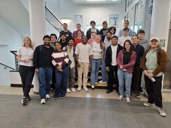 Group of students at the Summer School held at the University of Warsaw