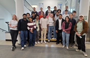 Group of students at the Summer School held at the University of Warsaw