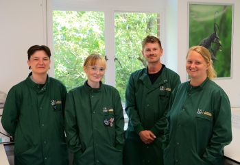 En King (Senior Technician), Sarah Roberts (Technician), William Horne (Teaching Laboratory Supervisor), Eva Wallis (Technician)