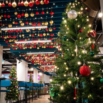 Eat Central Christmas decorations