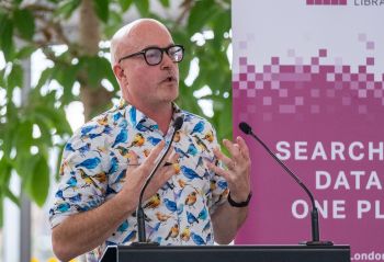 Tom smith during a speech