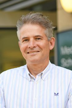 A close up photo of Prof Richard McManus from BSMS