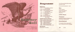 Ball Programme