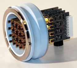 16-element array of electric potential
sensors