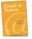 small picture of the orange cover of the Email at Sussex booklet