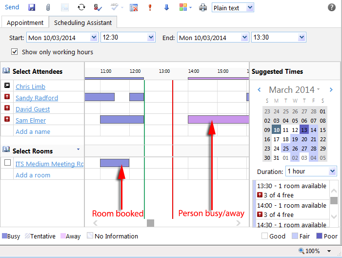 2642 How Do I Check People s Availability When Planning A Meeting In 