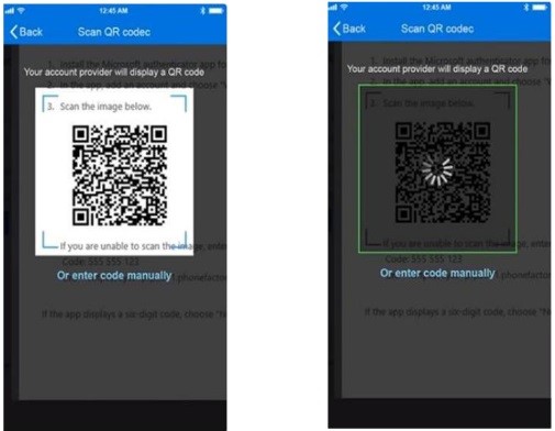 scan qr code microsoft authenticator