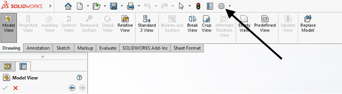 solidworks toolbar
