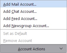 Add Mail Account