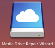 media drive repair wizard icon