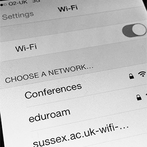 choose Conferences from the list of available networks