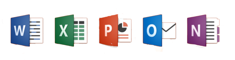logos for the Mac versions of Office programs