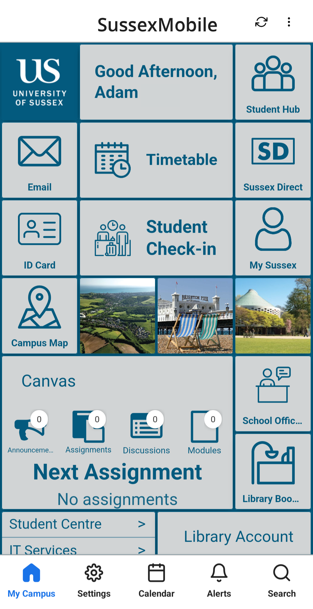 screenshot of the version for Android