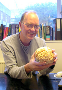 Mind-boggling: Professor Michael OShea explains the brain