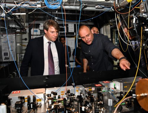Minister Chris Skidmore visited our lab today