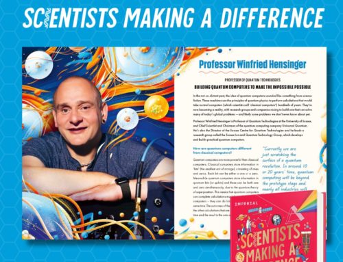 Sussex quantum pioneer inspires next generation of scientists