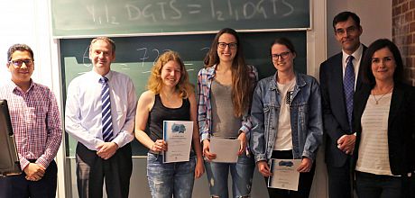 BDAC Grand Prize winners Left to right: Mo Moeini, Hans van der Heijden, Elodie Muchembled, Julia Szamely, Anna Szamely, Steve McGuire, Claire Tingsager