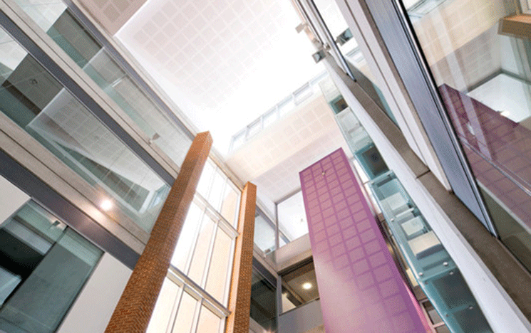 Looking up in the Jubilee Building