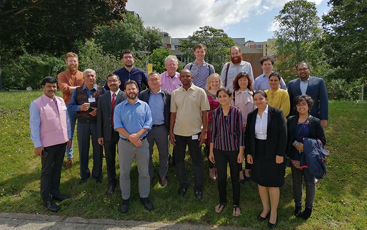 attendees and course directors of the SPRU training course 2019