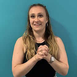 Recent graduate Julija Novikova portrait photo