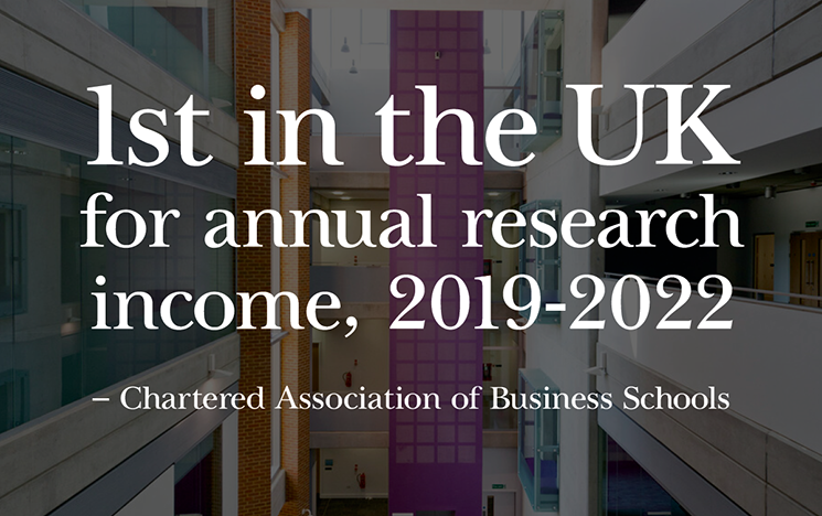 Annual research income news item image 2019-2022