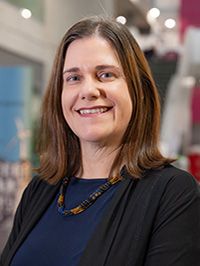 Portrait of Professor Ingrid Woolard, Business School Executive Dean
