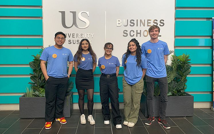 Wellbeing Ambassadors group portrait