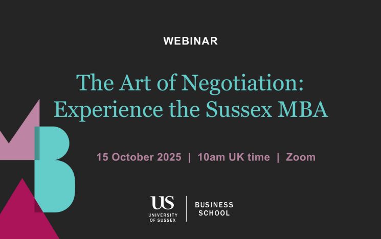 MBA webinar, 15 October, 10am