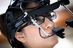 Eye tracking equipment
