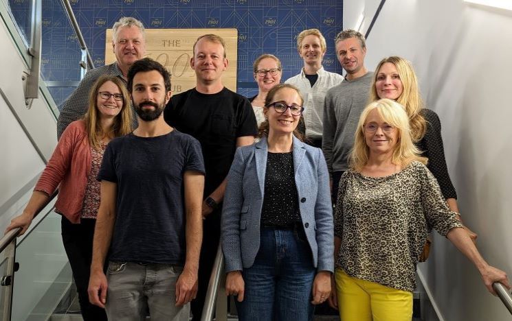 Members of the cognitive psychology research group in September 2022