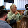 Russell King asks a question from the audience during the 8th SCMR-JEMS conference