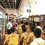 Dr Manas Bhaumik (Scientist, BSI) is giving introduction about BSI Exhibition