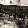 Students are watching Siwalik gallery of Indian Museum