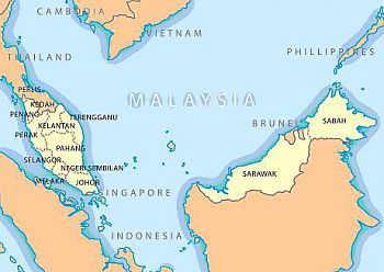 Map of Malaysia