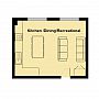 Illustration of Swanborough kitchen floorplan