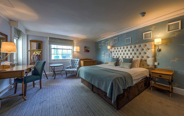 A room in The Old Ship Hotel