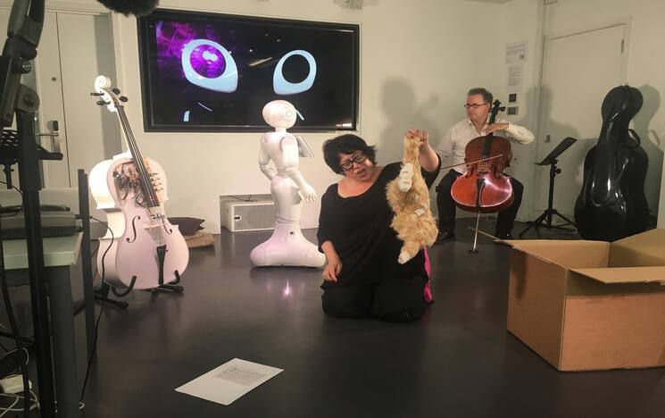 Scene from Robot Opera - What's Next?