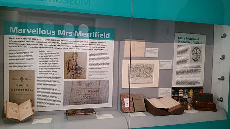 Mary Merrifield display Brighton Museum 2017