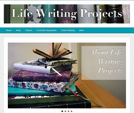 Life Writing Projects website pic