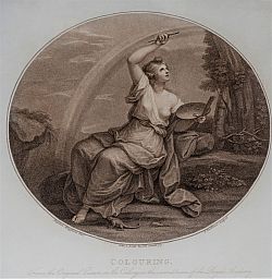 Angelica Kauffmann colouring 18th century